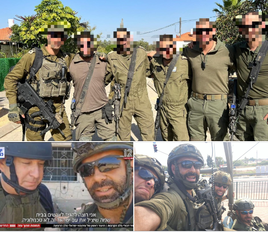 פעילות עמותת לראות עם חיילים ועיתונאים בשטח